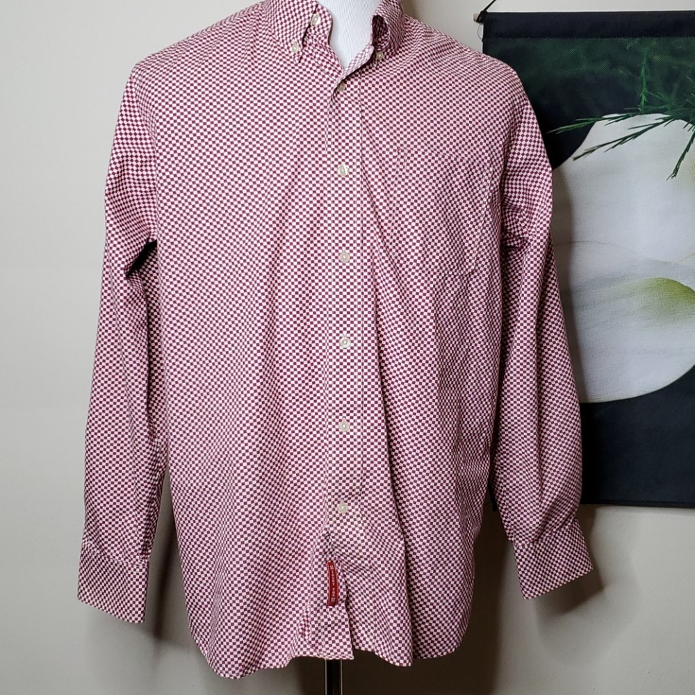 Lucky Brand Checkered Button Up Shirt